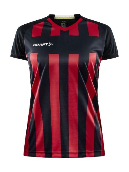 Damen Craft Progress 2.0 Stripe Trikot - Schwarz/Rot