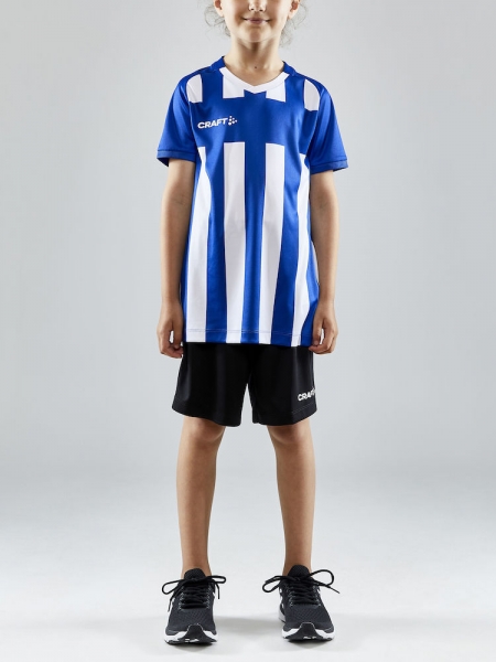 Kinder Craft Progress 2.0 Stripe Trikot - Blau/Weiß