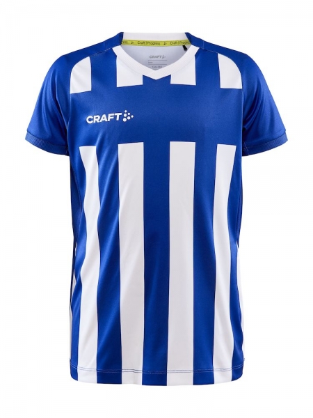 Kinder Craft Progress 2.0 Stripe Trikot - Blau/Weiß