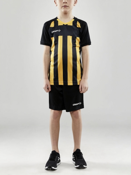 Kinder Craft Progress 2.0 Stripe Trikot - Schwarz/Gelb