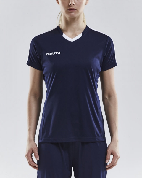 Damen Craft Progress Contrast Trikot - Navy/Weiß