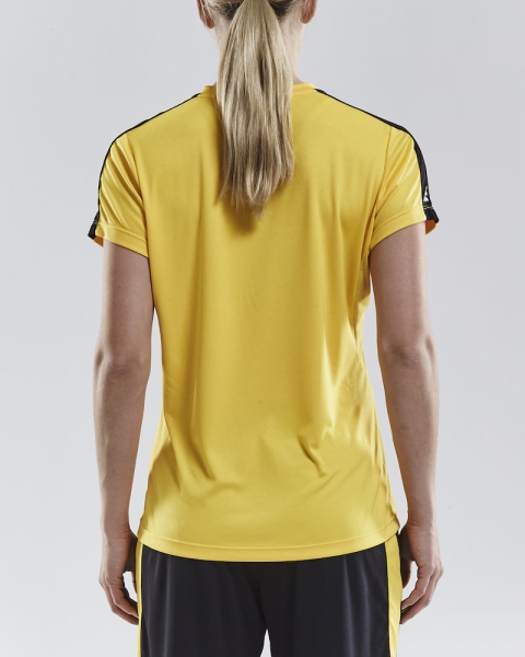 Damen Craft Progress Contrast Trikot - Gelb/Schwarz