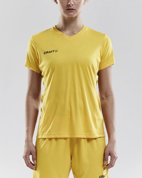 Damen Craft Squad Solid Trikot - Gelb