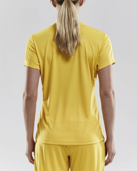 Damen Craft Squad Solid Trikot - Gelb
