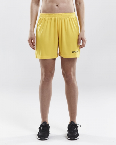 Damen Craft Squad Short - Gelb