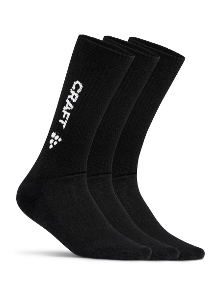 Craft 3er Pack Sportsocken Progress Indoor Sock - Black