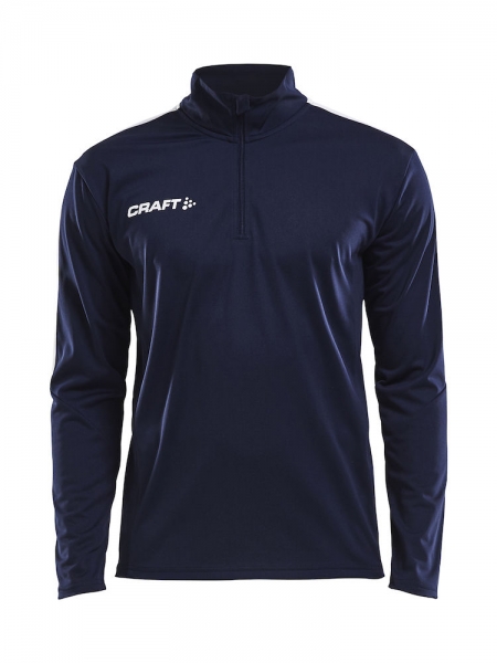Craft Progress Halfzip - Trainingssweatshirt - Navy/Weiß