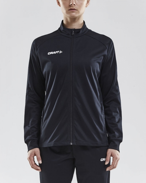 Damen Trainingsjacke Craft Progress Jacket - Schwarz
