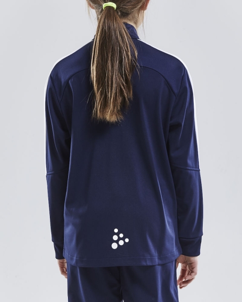 Kinder Trainingsjacke Craft Progress Jacket - Navy/Weiß