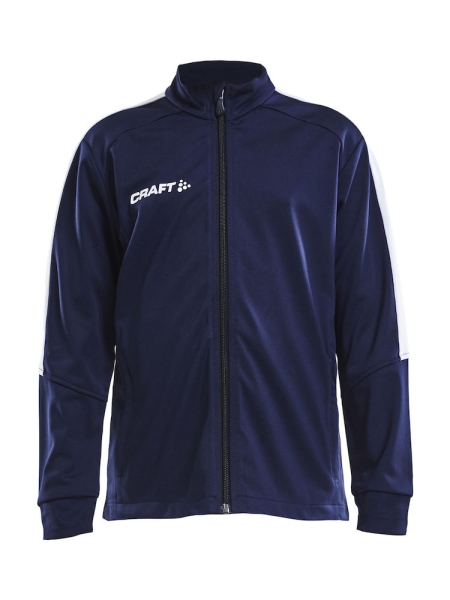 Kinder Trainingsjacke Craft Progress Jacket - Navy/Weiß