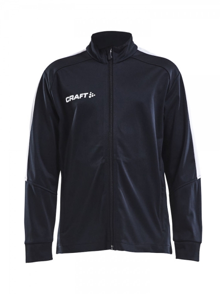 Kinder Trainingsjacke Craft Progress Jacket - Schwarz/Weiß