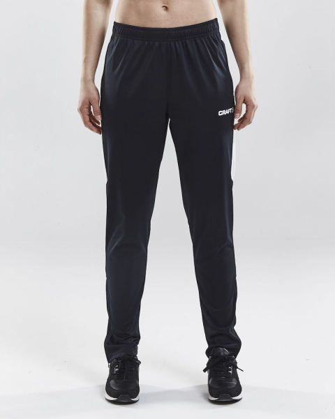 Damen Trainingshose Craft Damen Trainingshose Craft Progress Pant - Schwarz/Weiß
