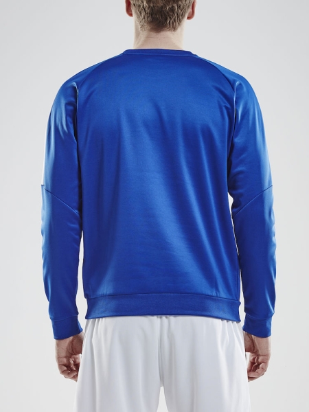 Craft Progress R-Neck Trainingssweatshirt - Blau/Weiß