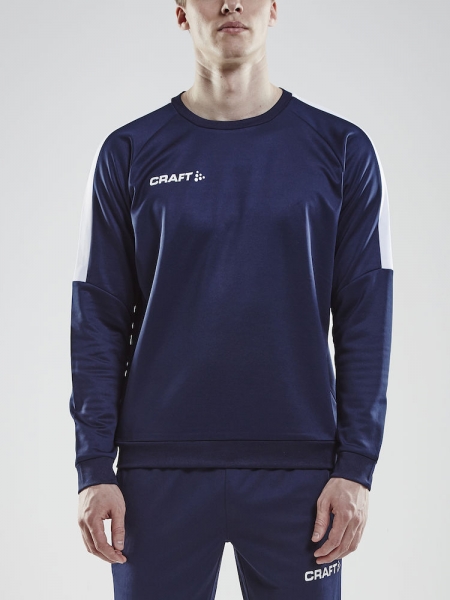Craft Progress R-Neck Trainingssweatshirt - Navy/Weiß