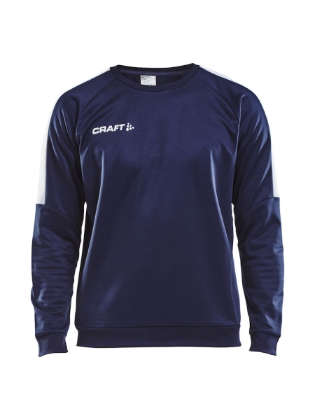 Craft Progress R-Neck Trainingssweatshirt - Navy/Weiß