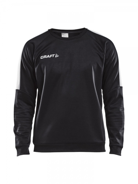 Craft Progress R-Neck Trainingssweatshirt - Schwarz/Weiß