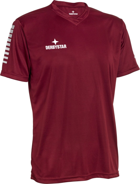 Derbystar Contra Trikot Bordeaux-Weiß