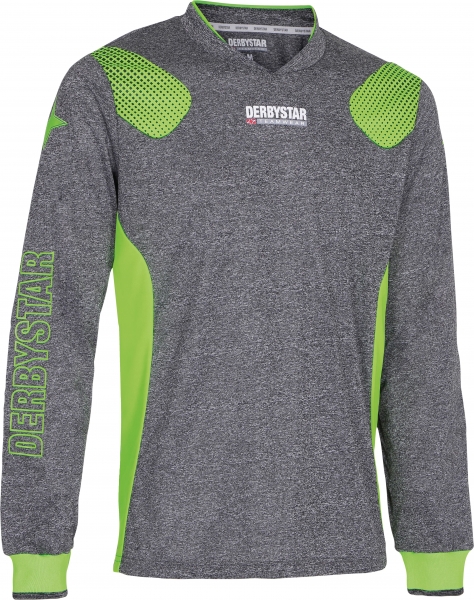 Derbystar Defense Pro Torwarttrikot Grau/Grün