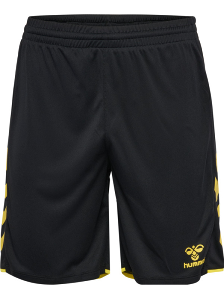 Kinder Hummel Core 2.0 Shorts BLACK/ BLAZING YELLOW