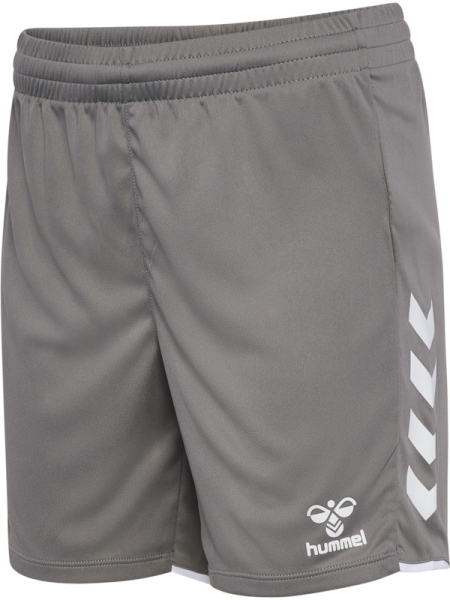 Damen Hummel Core 2.0 Shorts STEEL GRAY/ WHITE