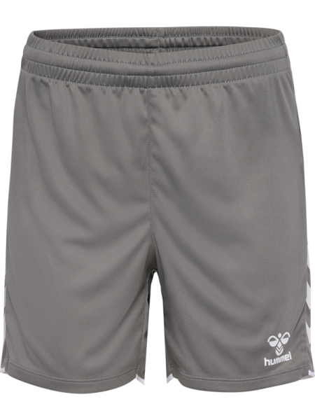 Damen Hummel Core 2.0 Shorts STEEL GRAY/ WHITE