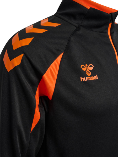 Hummel Core 2.0 Half Zip BLACK/ORANGE