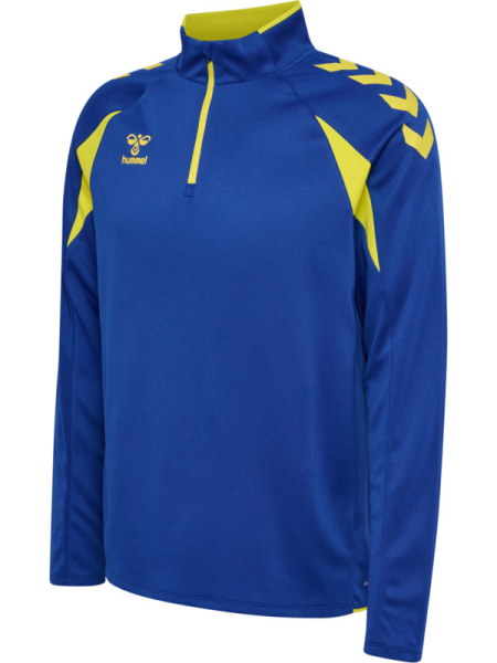 Hummel Core 2.0 Half Zip TRUE BLUE/BLAZING YELLOW