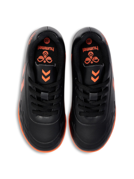 Kinder Multinocken Fußballschuhe - Hummel Top Star Turf - Schwarz Orange