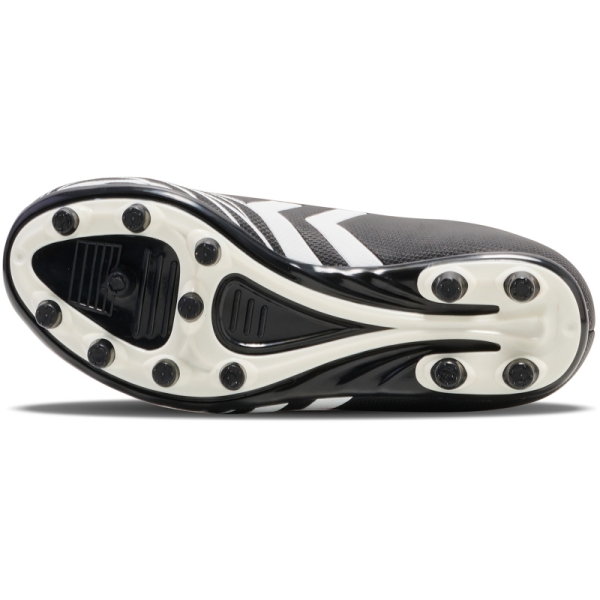 Hummel Top Star FG Black White - Kinder Fußballschuhe Klett