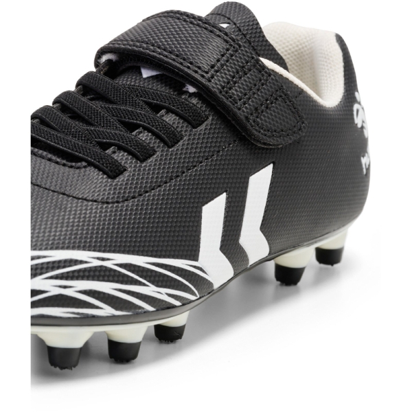 Hummel Top Star FG Black White - Kinder Fußballschuhe Klett
