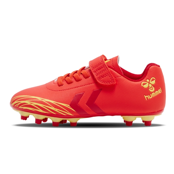 Hummel Top Star FG Hauted Red - Kinder Fußballschuhe Klett