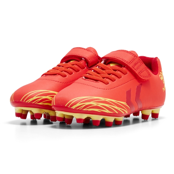 Hummel Top Star FG Hauted Red - Kinder Fußballschuhe Klett