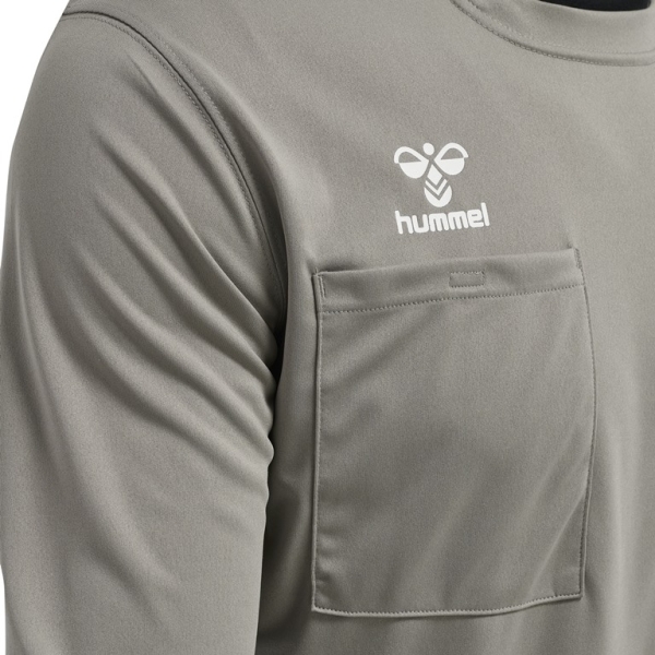 Hummel Schiedsrichter Trikot Langarm - Steeple Gray