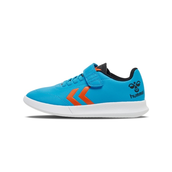Hummel Top Star IN JR - Hallensportschuhe - Blue Orange