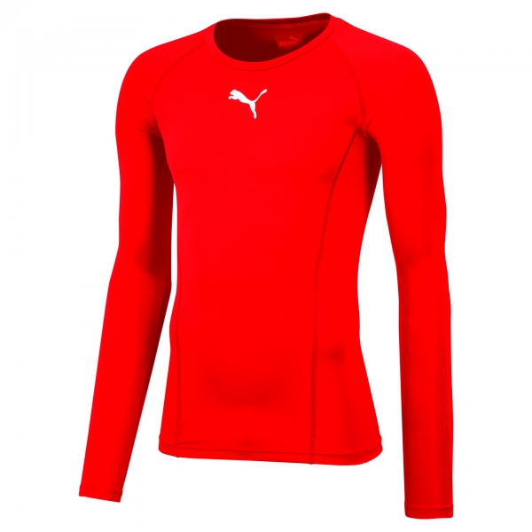 Puma Liga Baselayer Tee LS - Rot Gr. XL