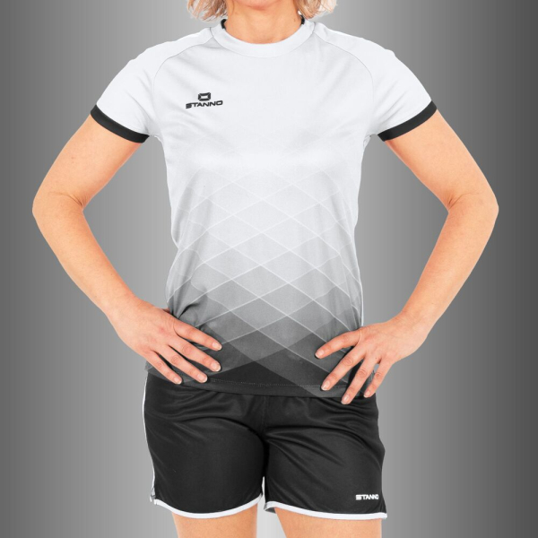 Damen Stanno Altius Trikot – Weiß-Schwarz