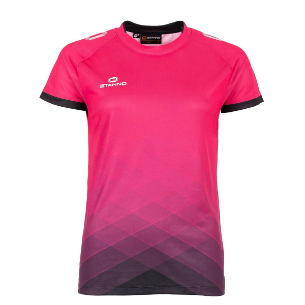 Damen Stanno Altius Trikot – Pink-Schwarz