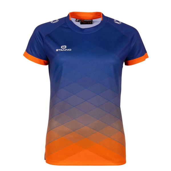 Damen Stanno Altius Trikot – Bright Navy-Orange