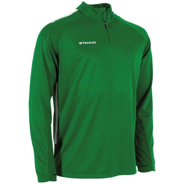 Kinder Trainingssweat Stanno First Zip Top Grün