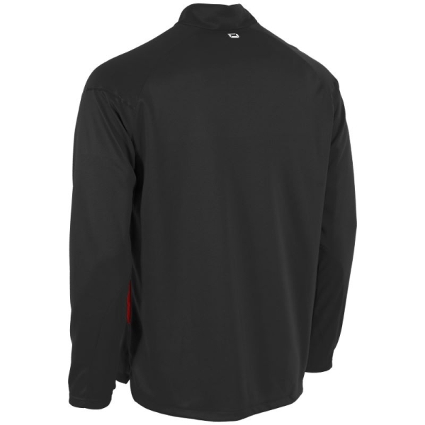 Kinder Trainingssweat Stanno First Zip Top Schwarz/Orange