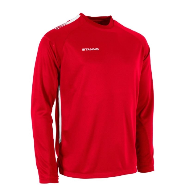 Stanno First Rundhals Sweatshirt Rot