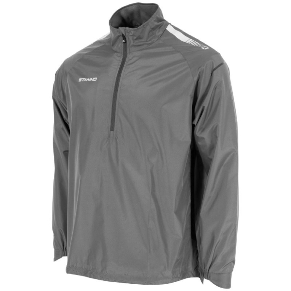 Windbreaker Stanno First Half Zip Grau