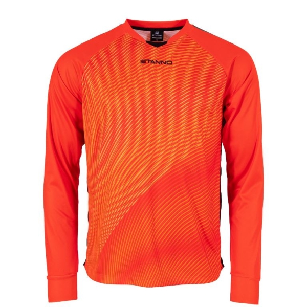Kinder Torwart Trikot Stanno Vortex - Orange-Schwarz