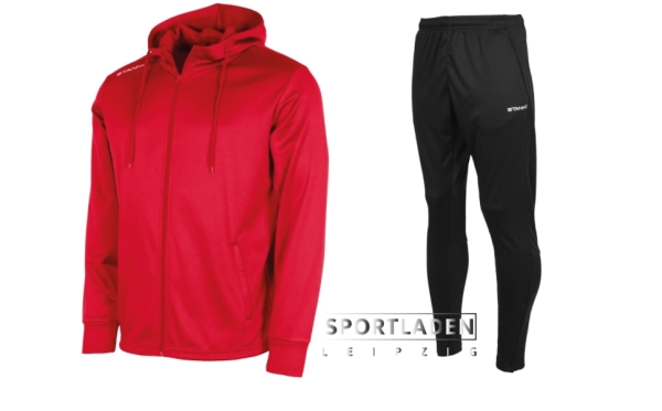 Kinder Trainingsanzug - Stanno Field - Rot/Schwarz
